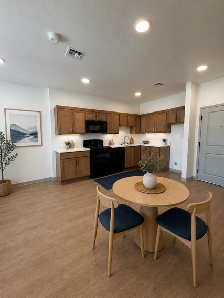 1 bedroom- Kitchen