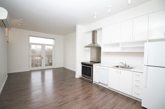 Kitchen and Living room
