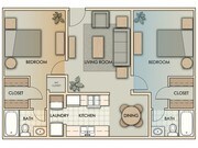 2BR/2BA