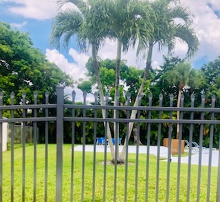 Gated pool area - 2400 SW 19th Ave House Unit 104