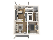 A2 floor plan Abrazo at Four Corners