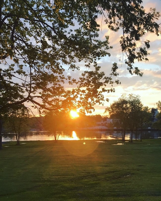 Beautiful Sunset Over The Coosa River