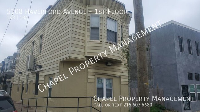 1 Bedroom Apartment in West Philadelphia - 1 Bedroom Apartment in West Philadelphia Unit 1st Floor