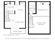 1HAB/1BA Loft