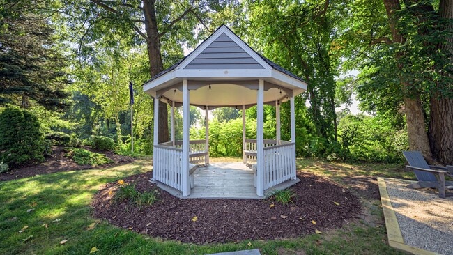 Witness captivating sunsets from our gazebo, a tranquil haven nestled in the embrace of nature.