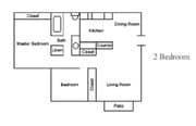 2BR/1BA
