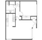 1BR/1BA