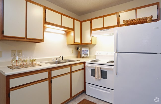 1 Bedroom Kitchen - Wesley South at East Carolina
