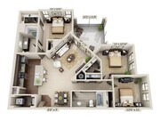 3 Bedroom | 2 Bath | 1382 SF