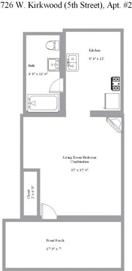 Photo - 726 W Kirkwood Ave Unidad #2