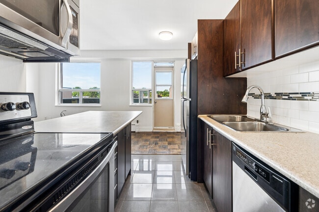 1 chambre, 1 salle de bain - 543 pi² - Cuisine - 3890 Bathurst