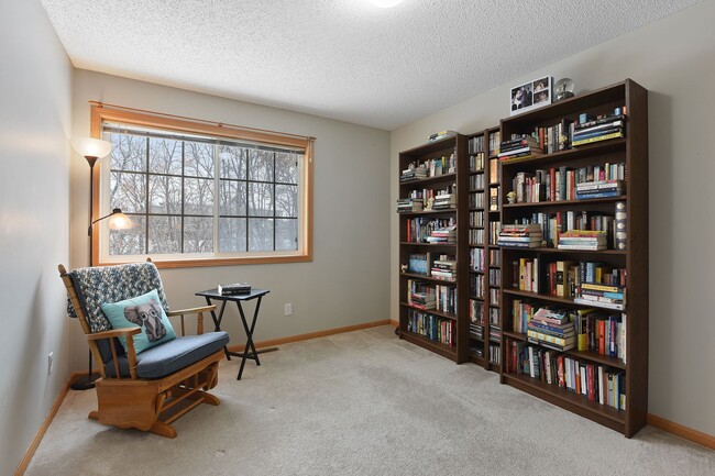 Second bedroom with wooded view - 20505 Erin Ct
