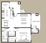 1BR/1BA