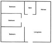 3BR/1BA