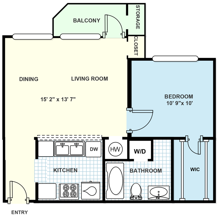 a0.png - 1 bedroom, 1 bathroom
