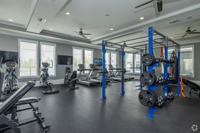 Fitness Center - The Oasis at Highwoods Preserve