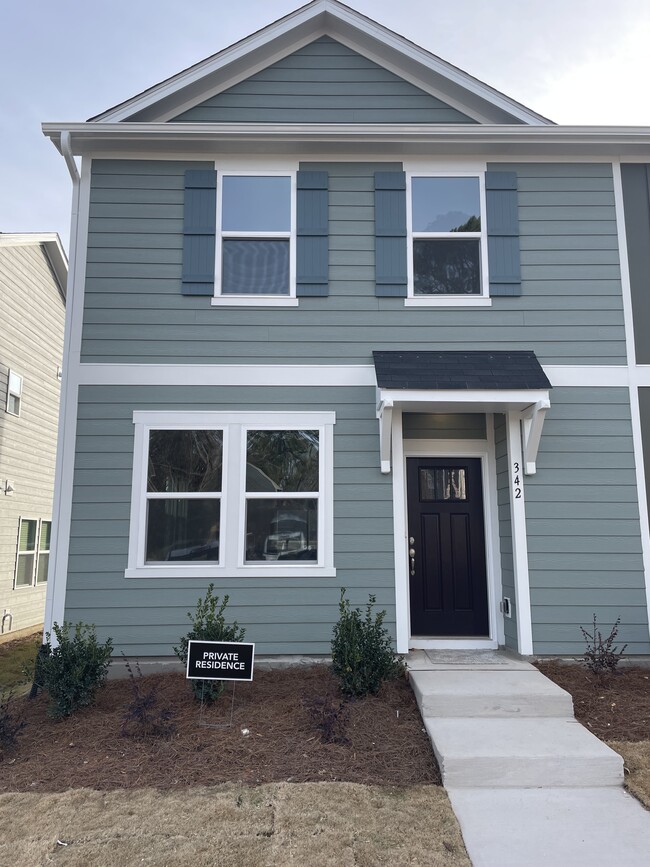 Front of home - 342 Hacksaw Trl Townhome