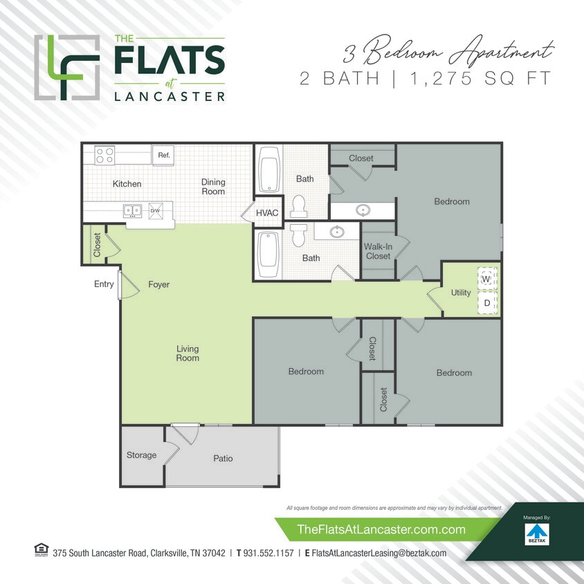 Floor Plan - 3 Bedroom