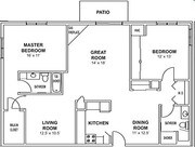 2BR/2BA