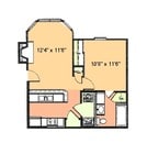 1 BR/1 BA