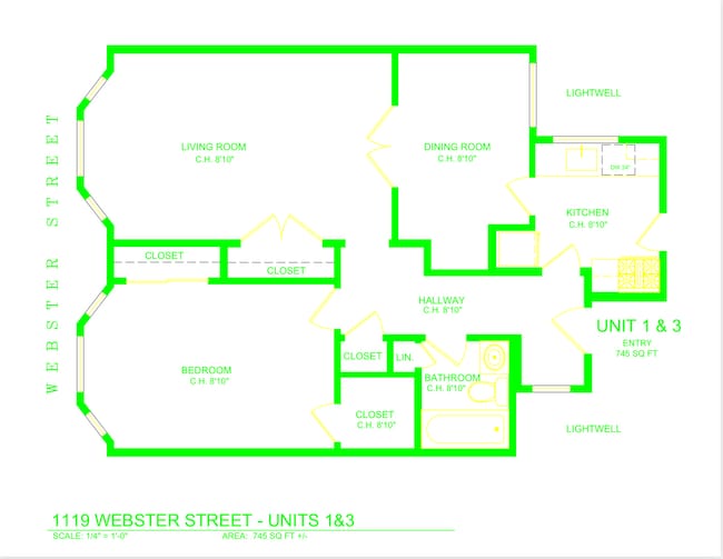 Photo - 1119 Webster St Unidad 1