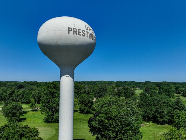 Golf course across