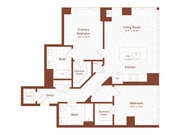 B2 floor plan The Leaf