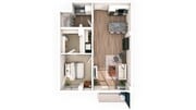 1 Bed / 1 Bath - 712 SF