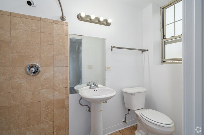 Layout 1 Studio - 300SF - Bathroom - 4114 W Washington Blvd