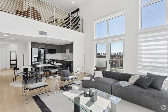 2BR, 2BA w/ Loft- 1,479SF - Living Room/Dining Room/Kitchen/Loft