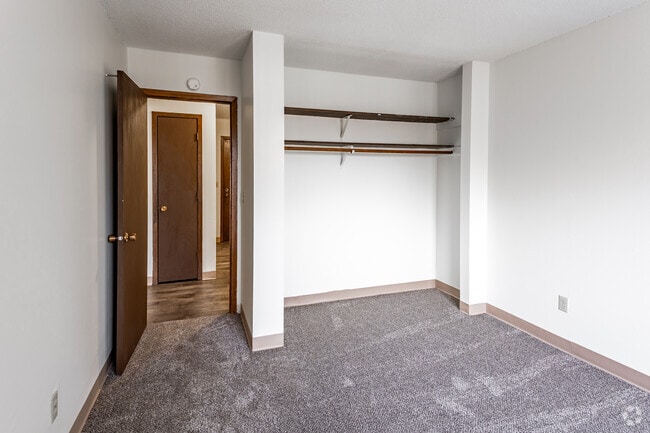 2BR, 1BA - 1,110SF - Bedroom