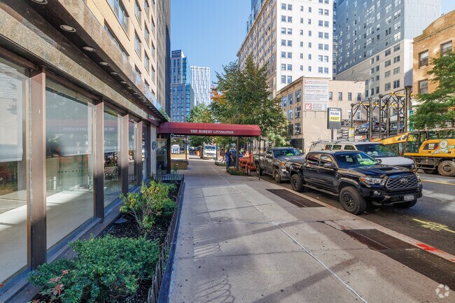 Sidewalk view - The Robert Livingston