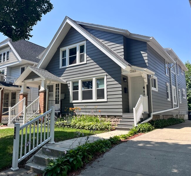 That’s your door to the upper on the right. - 2163 N 62nd St Unit Upper