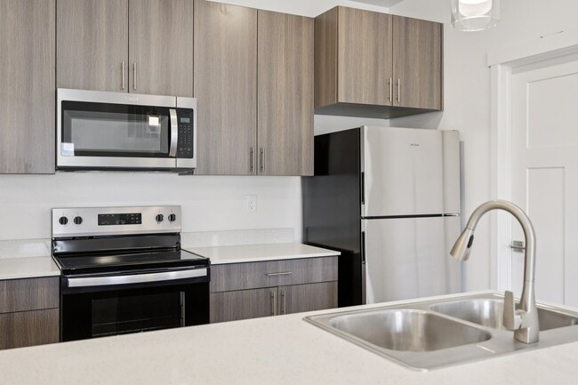 Two-Bedroom Kitchen - River Meadows Apartments