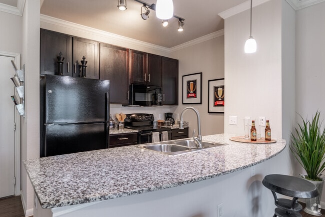 1HAB, 1BA - 672 ft² - Cascadia Luxury Apartments