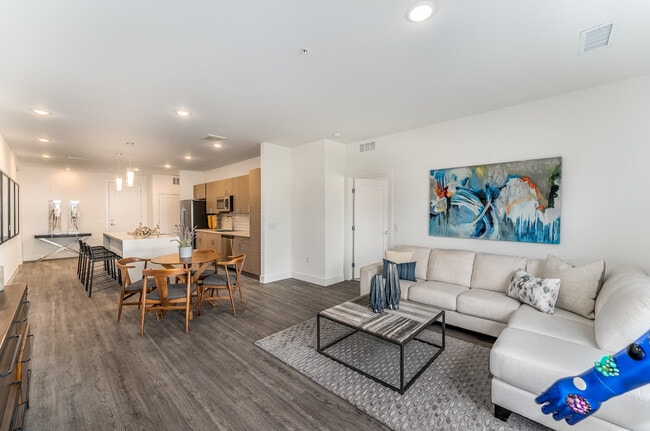Open Living Space - Downing St Lofts
