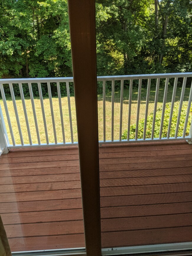 Deck thru sliding door - 48 Silver Hill Ln Unit 18