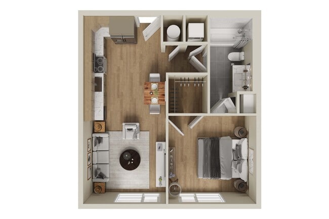 1 BR/ 1 BATH - Blakey Apartments