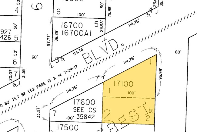 Plat Map - 6622-6626 NE Sandy Blvd Apartments