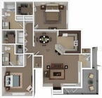 Fishtail_2Bed_2Bath_1241 Sq Ft