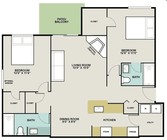 2BR/2BA