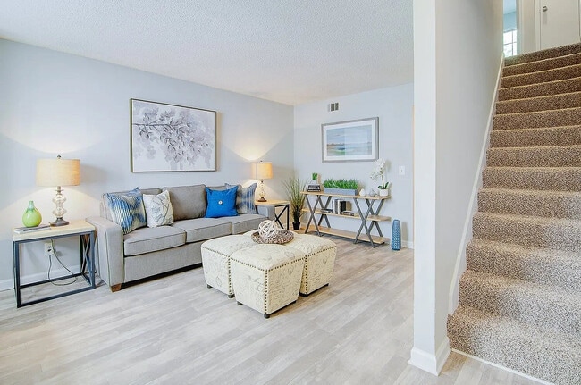 Modern Flooring in a Flexible Space
