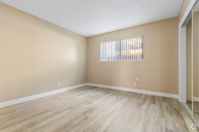 2BR, 1BA - 800SF with Patio - Second Bedroom - Northrop Apartments