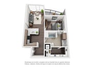 McKenzie - F - 1 Beds - 1 Baths - 731 Sq. ft.