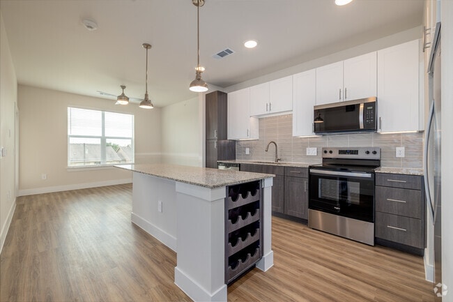 A1 1BR, 1BA - 605SF - Kitchen - The Grace at Creekside
