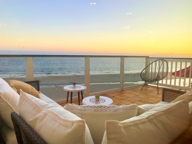 Lounge on the deck with unobstructed views and watch the sunset every evening. - 122 Rio Del Mar Blvd Condo Unit 122