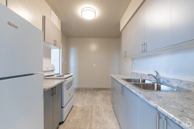 2 chambres, 1 salle de bain - Cuisine - 2600 Jane St