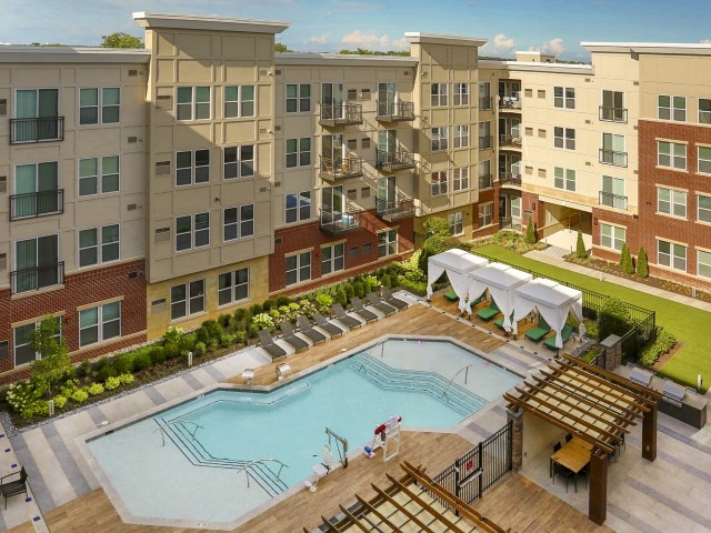 Swimming pool, courtyard and grilling