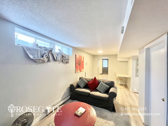 Photo - Bright 1-Bedroom Basement Apartment with Parking in London Unit 2