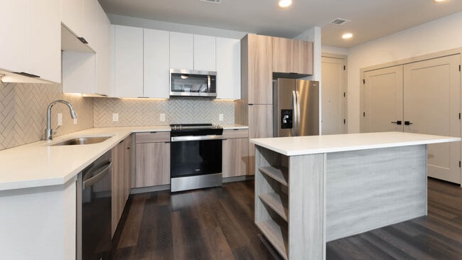 Kitchen with Stainless Steel Appliances
